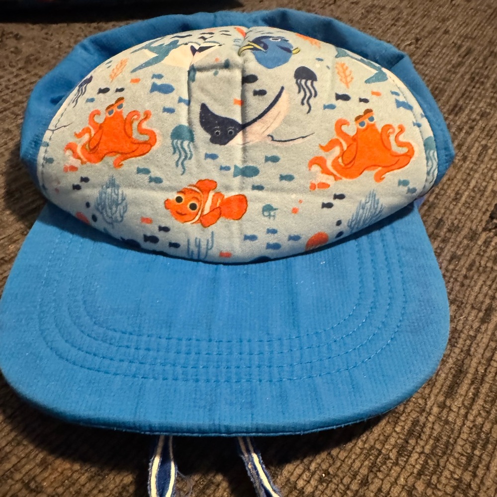 Blue Ocean-Themed Baby Cap